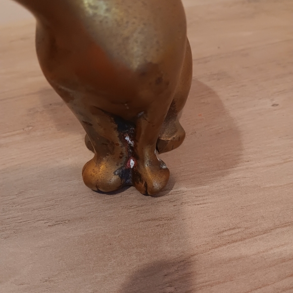 Vintage Brass Cat Figure - Picture 7 of 14